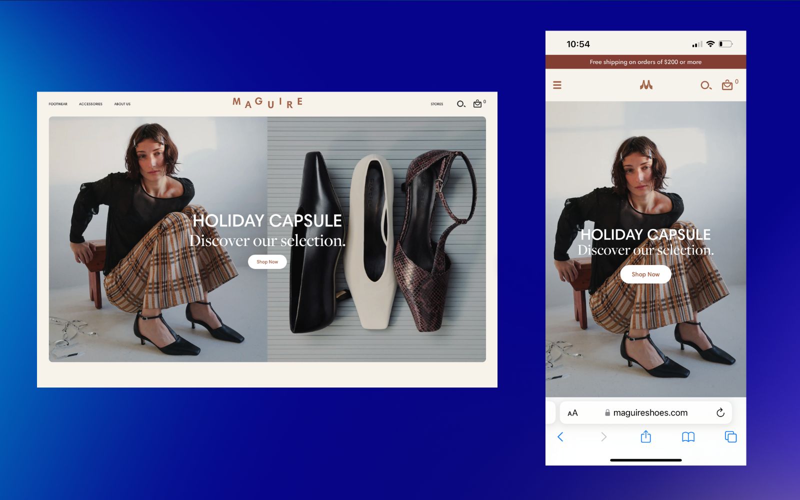 Banner and hero images shopify